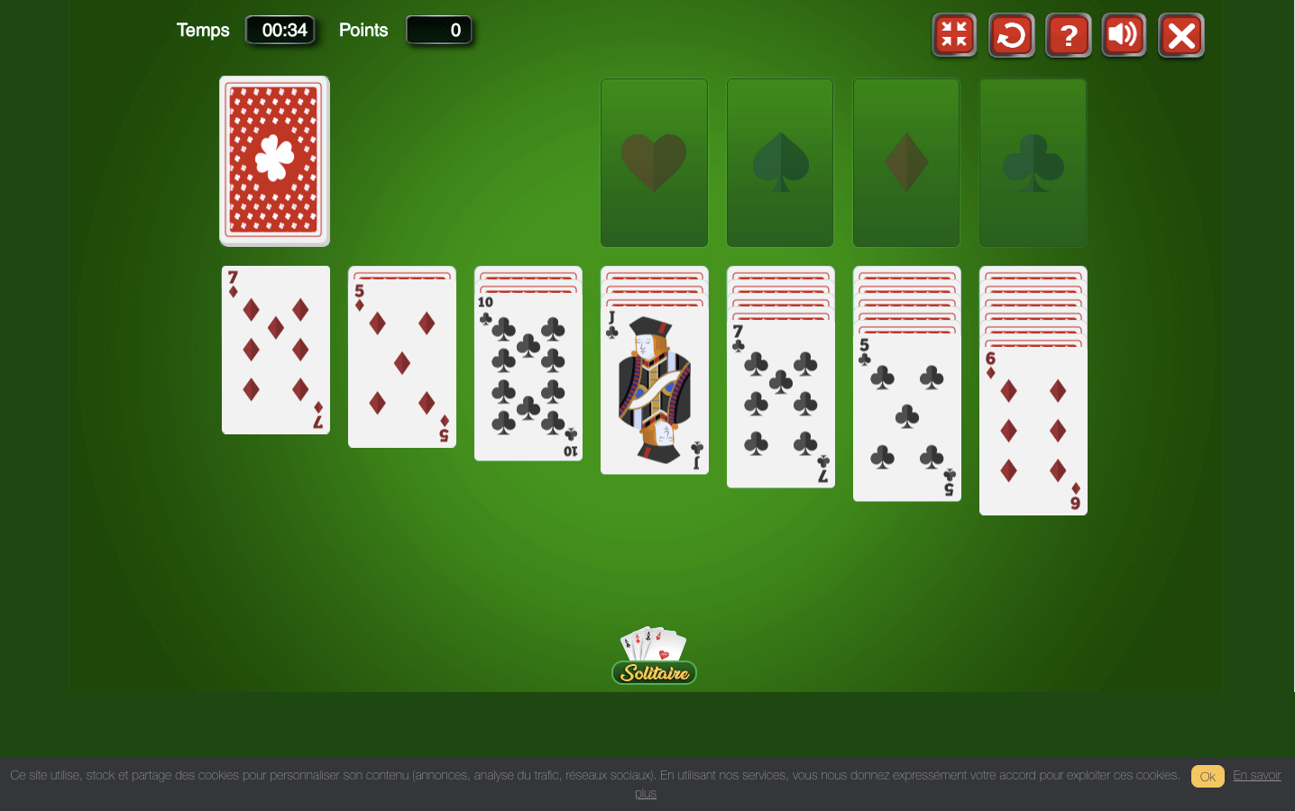 Jeu De Carte Solitaire Gratuit Sans Téléchargement